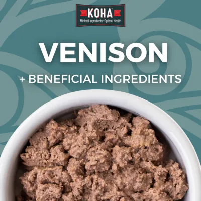 Koha Dog GF LID 90% Venison 13oz