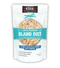 Koha Dog Bland Pouch Lamb and Rice 12.5oz