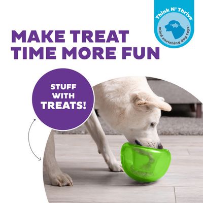 Orbee-Tuff Snoop Interactive Treat Dispenser Green
