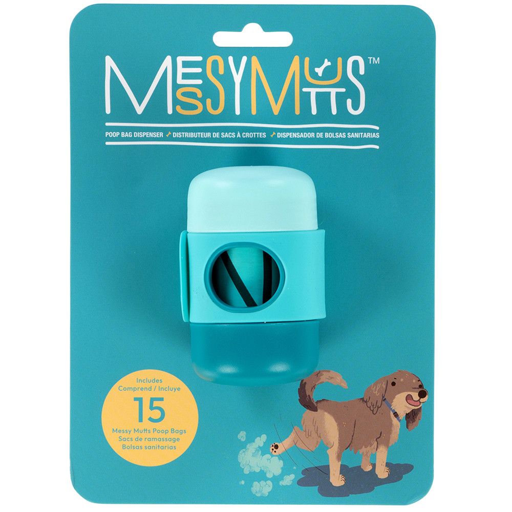 Messy Mutts Poop Waste Bag Holder