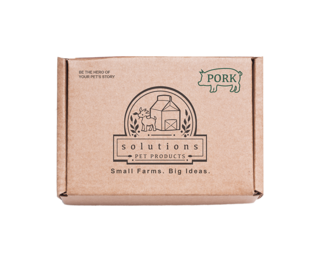 Solutions Cat Frozen Pork 3# Sliders