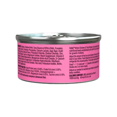 Rawz Kitten Chicken &amp; Tuna 2.8oz