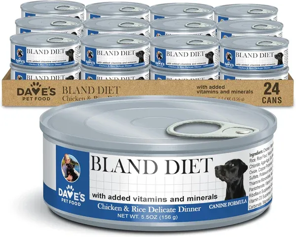 Daves Dog RESTRICTED Bland Chicken 5.5oz