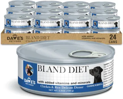 Daves Dog RESTRICTED Bland Chicken 5.5oz