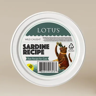 Lotus Cat Frozen Sardine 17oz