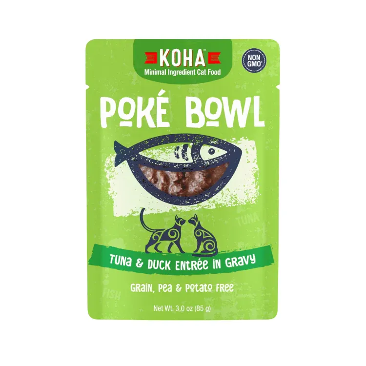 Koha Cat Poke Bowl Tuna Duck 3oz