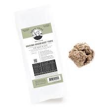 Omas Frozen Ground Beef Tripe 1# Single