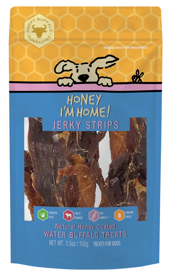 !! Honey Buffalo Jerky Strips 3.5oz