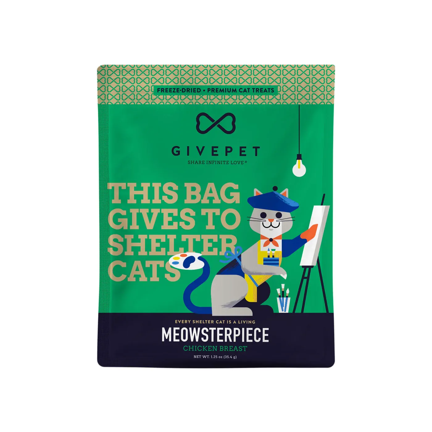 GivePet Cat FZD Meowsterpiece 1.25oz