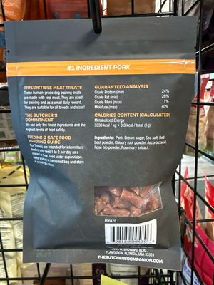 Butcher's Trainers Pork 1.76oz
