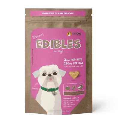 CBDDOG Health Treats Blanche's Edibles 3oz 125mg