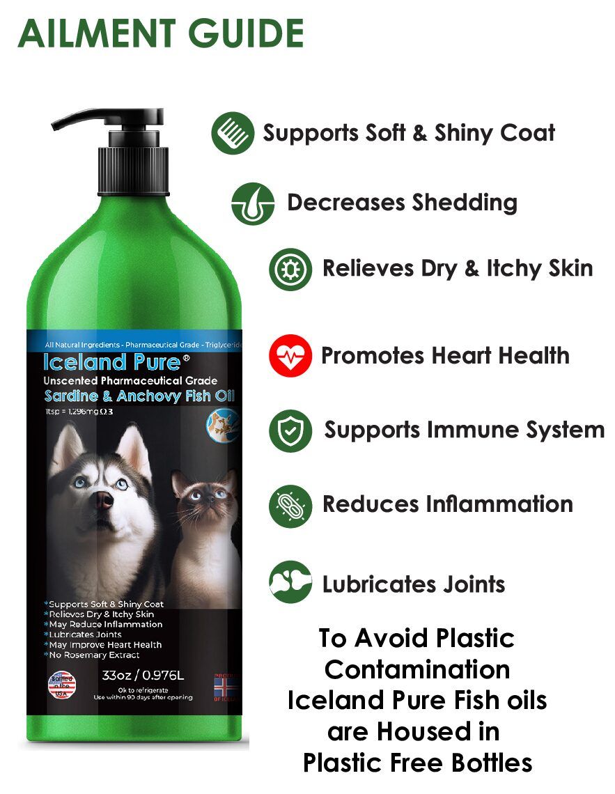 Iceland Pure Sardine Anchovy Oil 8.75oz