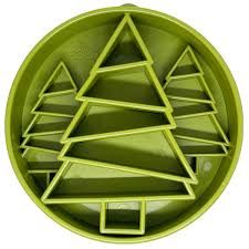 SodaPup Pine Tree Slow Feeder Bowl