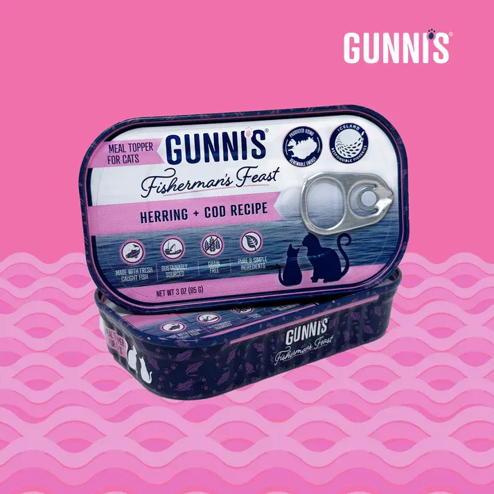 Gunni Cat 3oz Herring Cod