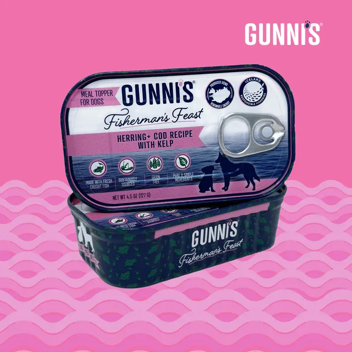 Gunni Dog 4.5oz Herring Cod