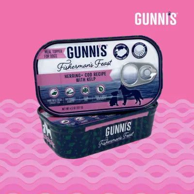Gunni Dog 4.5oz Herring Cod