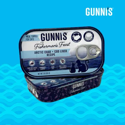 Gunni Cat 3oz Char Cod Liver