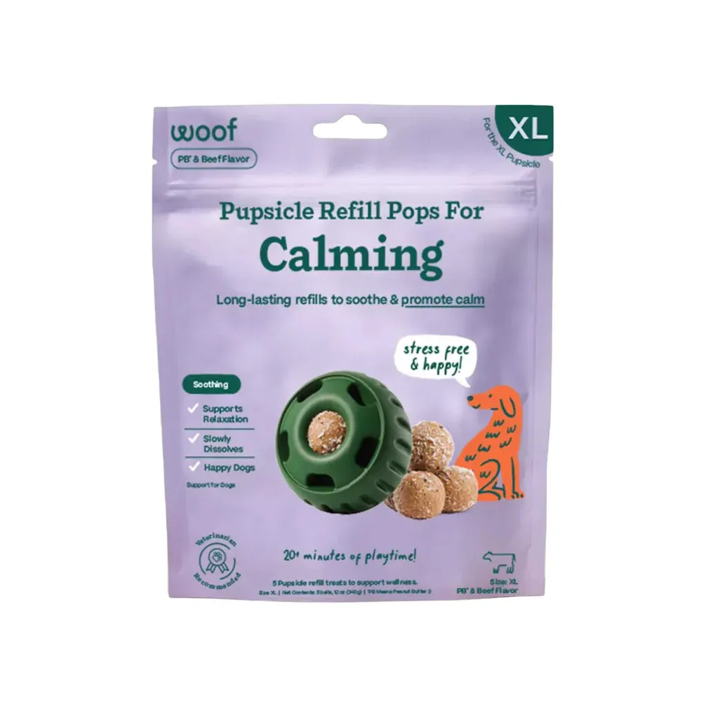 Woof Refill Calming Wellness Pop XL 12oz