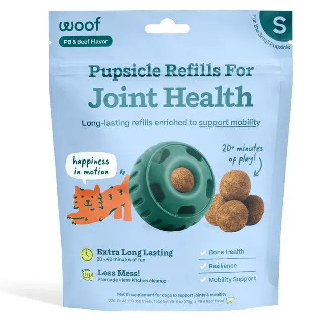 Woof Refill Joint Wellness Pop Small 6oz