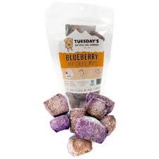Tuesdays Natural Dog Blueberry Yak Cheese Puffs 4oz
