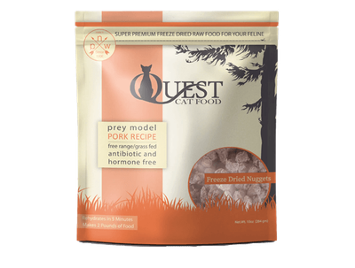 Steves Cat FZD Quest Pork Nuggets 10oz