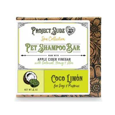 Project Sudz Shampoo Bar Coco Limon 4oz