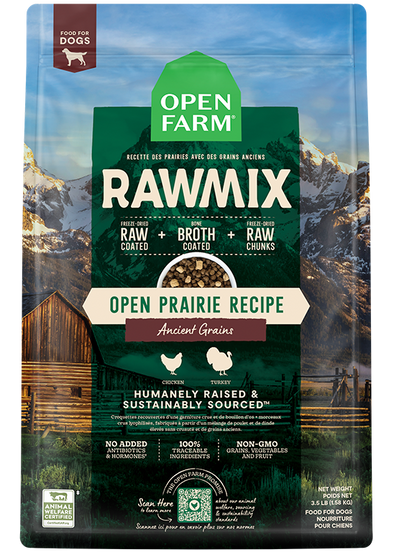 Open Farm AG Raw Mix Open Prairie 3.5#
