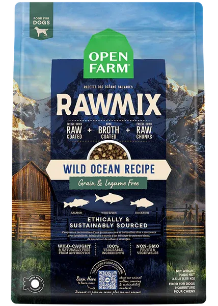 Open Farm GF Raw Mix Wild Ocean 3.5#
