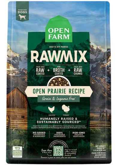 Open Farm GF Raw Mix Open Prairie 3.5#