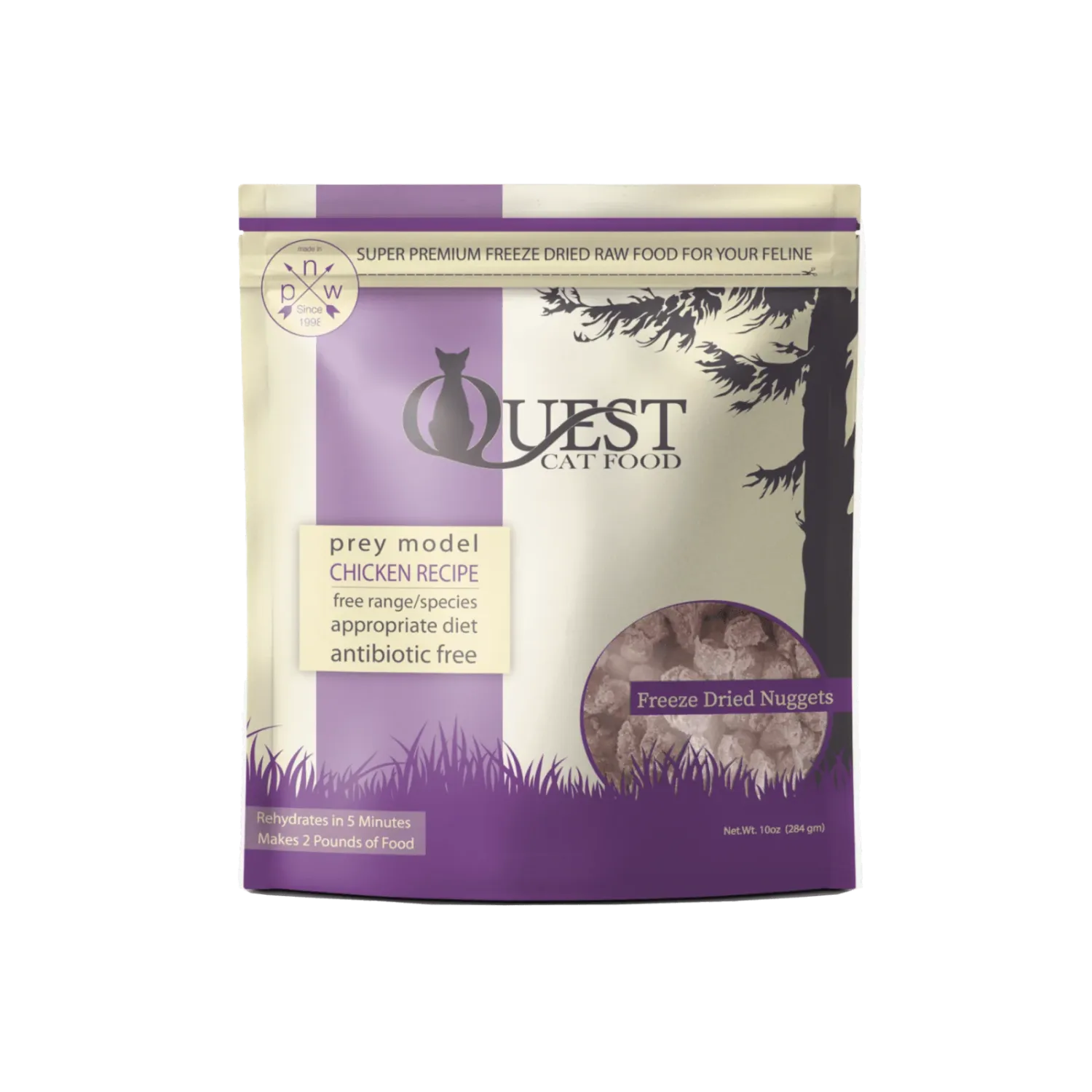 Steves Cat FZD Quest Chicken Nuggets 10oz