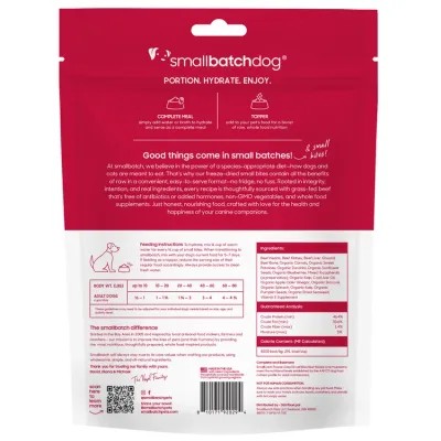 Small Batch FZD Small Bites Beef 20oz
