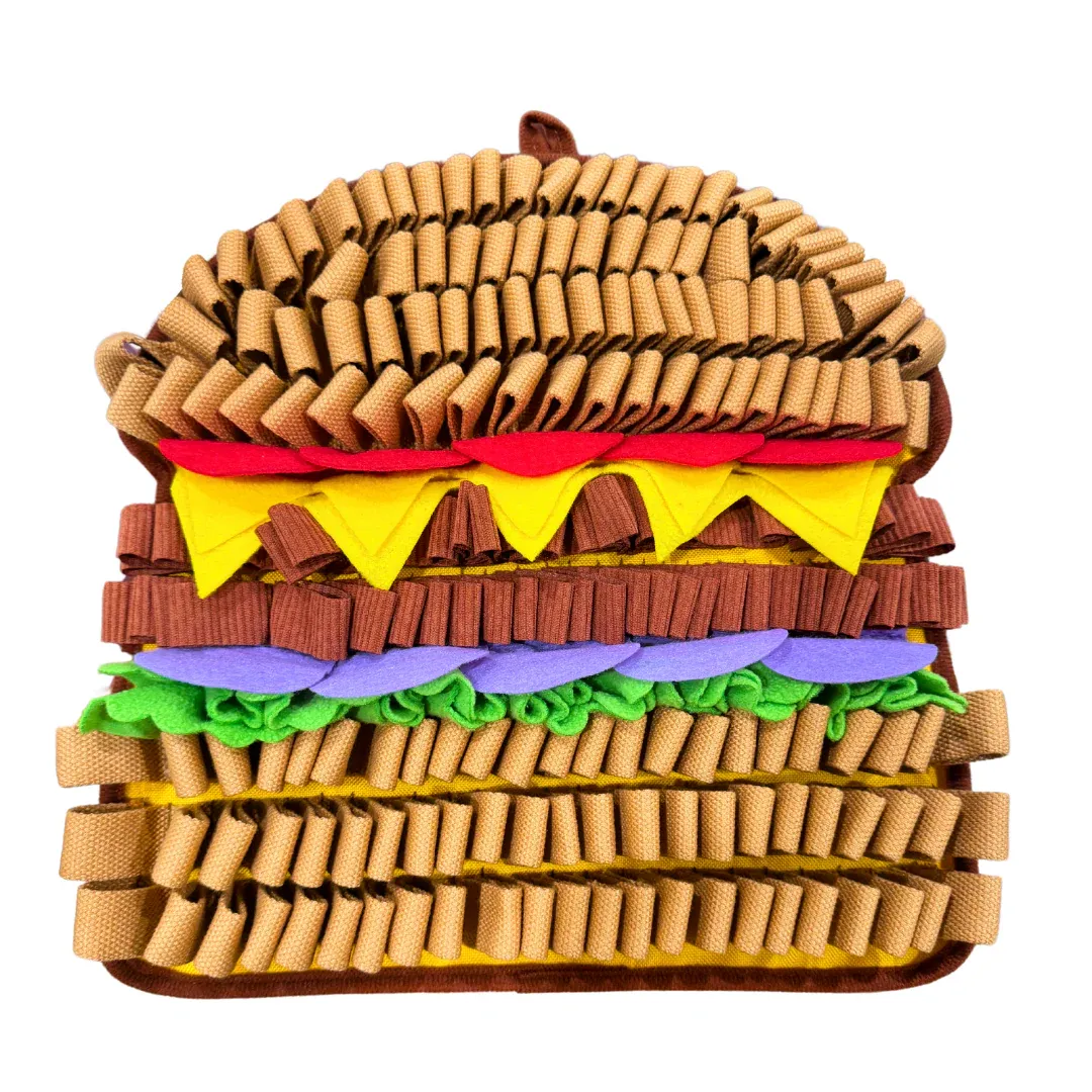 LuvMyFido Juicy Hamburger Snuffle Mat
