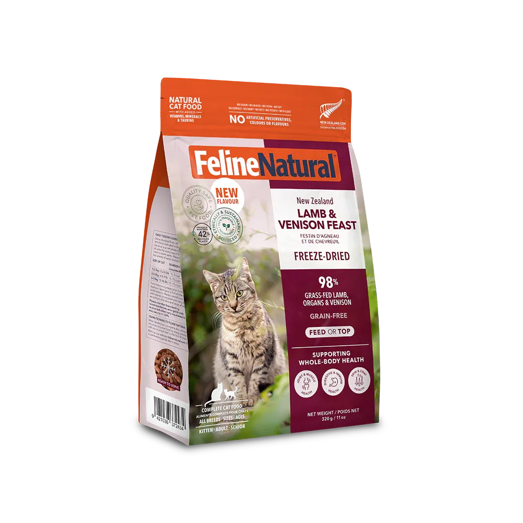 Feline Natural FZD Lamb Venison 11oz