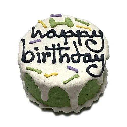 Bubba Rose Green Birthday Baby Cake