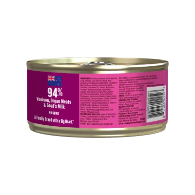 Rawz Cat 94% Venison Goat Milk 6oz