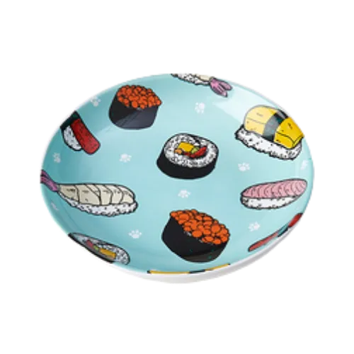 Petrageous Sushi Cat Saucer 2.5oz