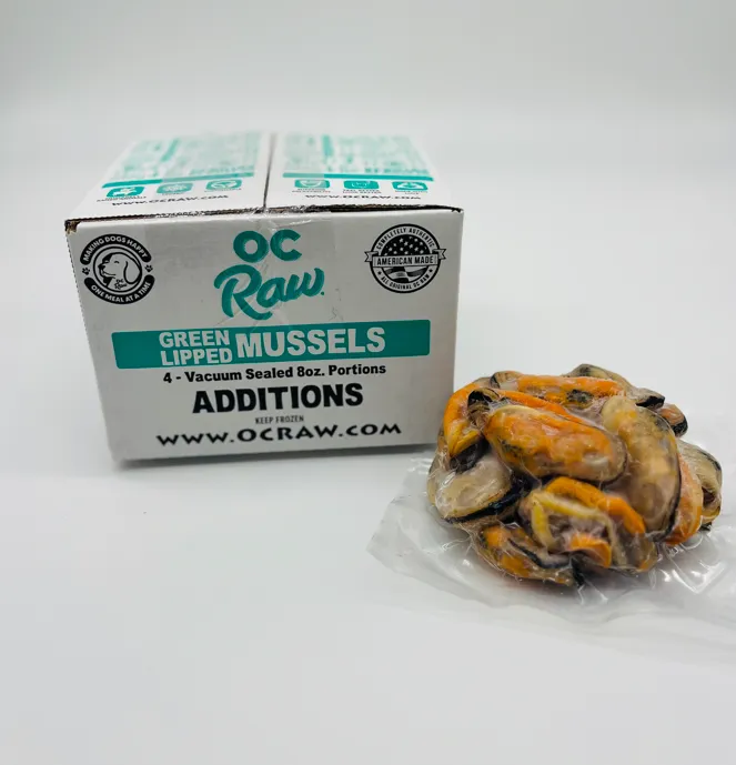 OC Raw Dog Frozen Green Lipped Mussels Additions 2#