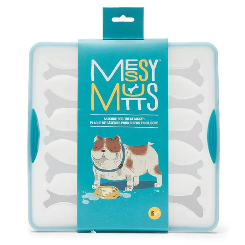 Messy Mutts Bake/Freeze Silicone Treat Mold Small