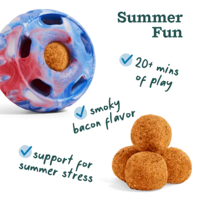 Woof Refill Calming BBQ Pop Small 6oz