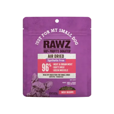 Rawz Air-Dried Small Dog Beef 2.5oz
