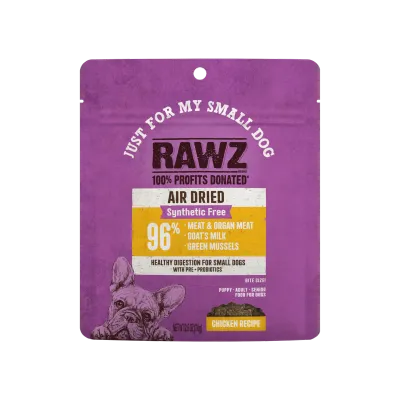 Rawz Air-Dried Small Dog Chicken 2.5oz