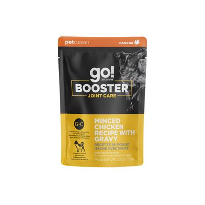 Petcurean GO Booster Joint Minced Chicken 2.8oz Pouch