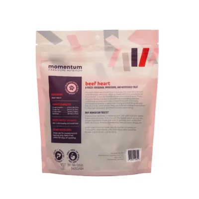Momentum Treat Beef Hearts 3oz