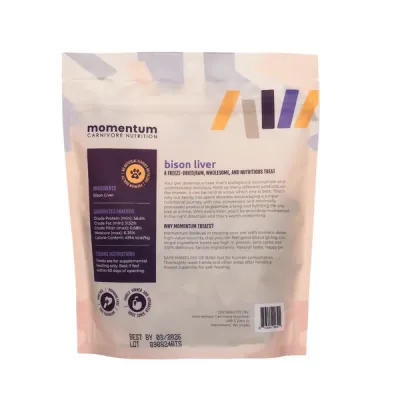 Momentum Treat Bison Liver 4oz