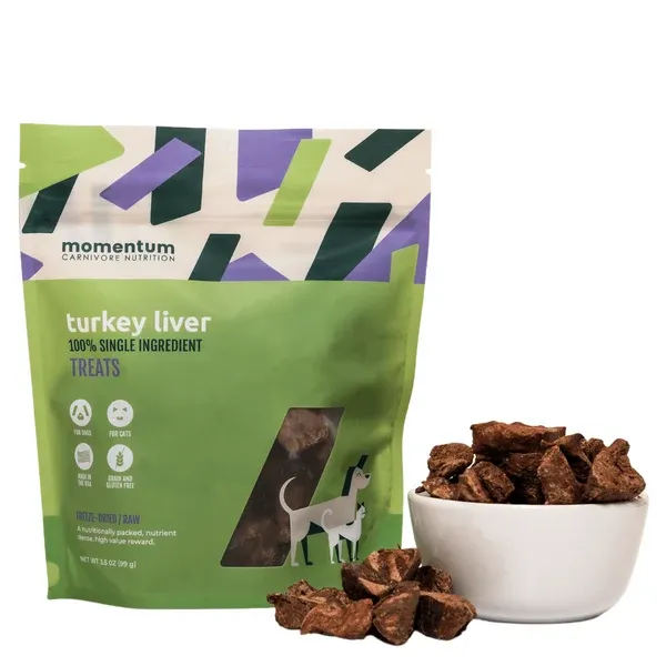 Momentum Treat Turkey Liver 3.5oz
