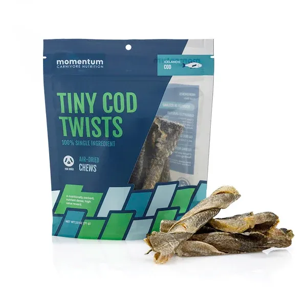 Momentum Cod Tiny Twists 3.1oz bag