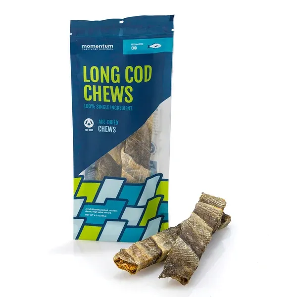 Momentum Cod Long Chew 2pk 4.1oz bag