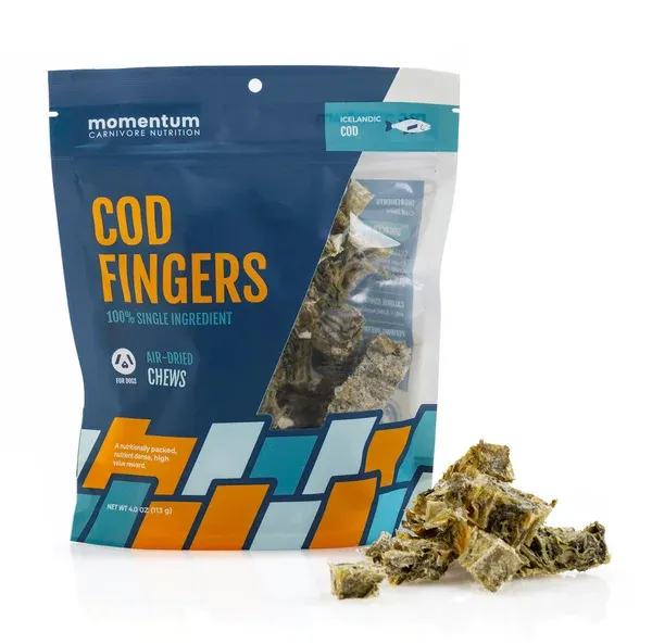 Momentum Cod Fingers 4oz bag