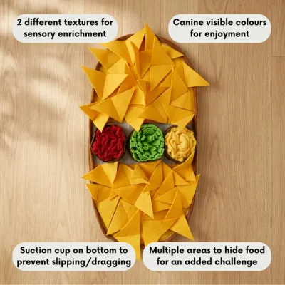 PawzNDogz Snuffle Mat Cheesy Nachos