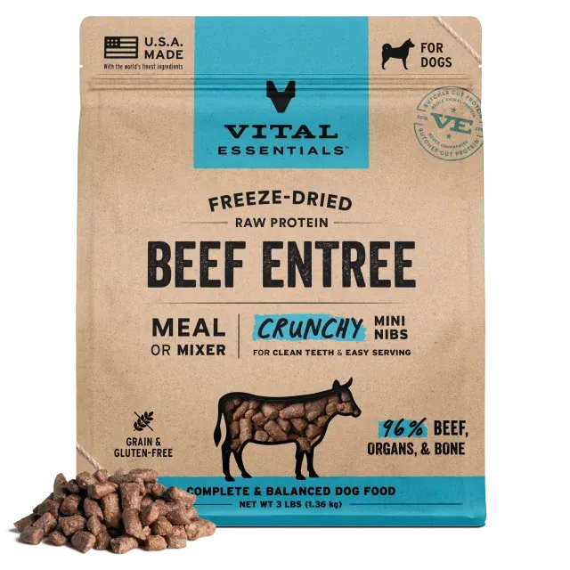 Vital Essentials D FZD Mini Nibs Beef 3#